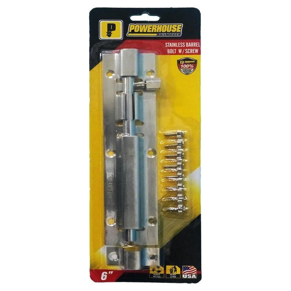 Powerhouse Stainless Barrell Bolt | Powerhouse by KHM Megatools Corp. Powerhouse Stainless Barrell Bolt | Powerhouse by KHM Megatools Corp.